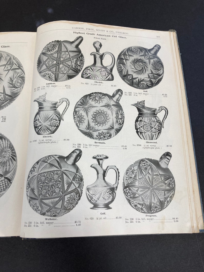 1905 Jewelry and Silverware Catalog for Carson Pirie Scott and Co