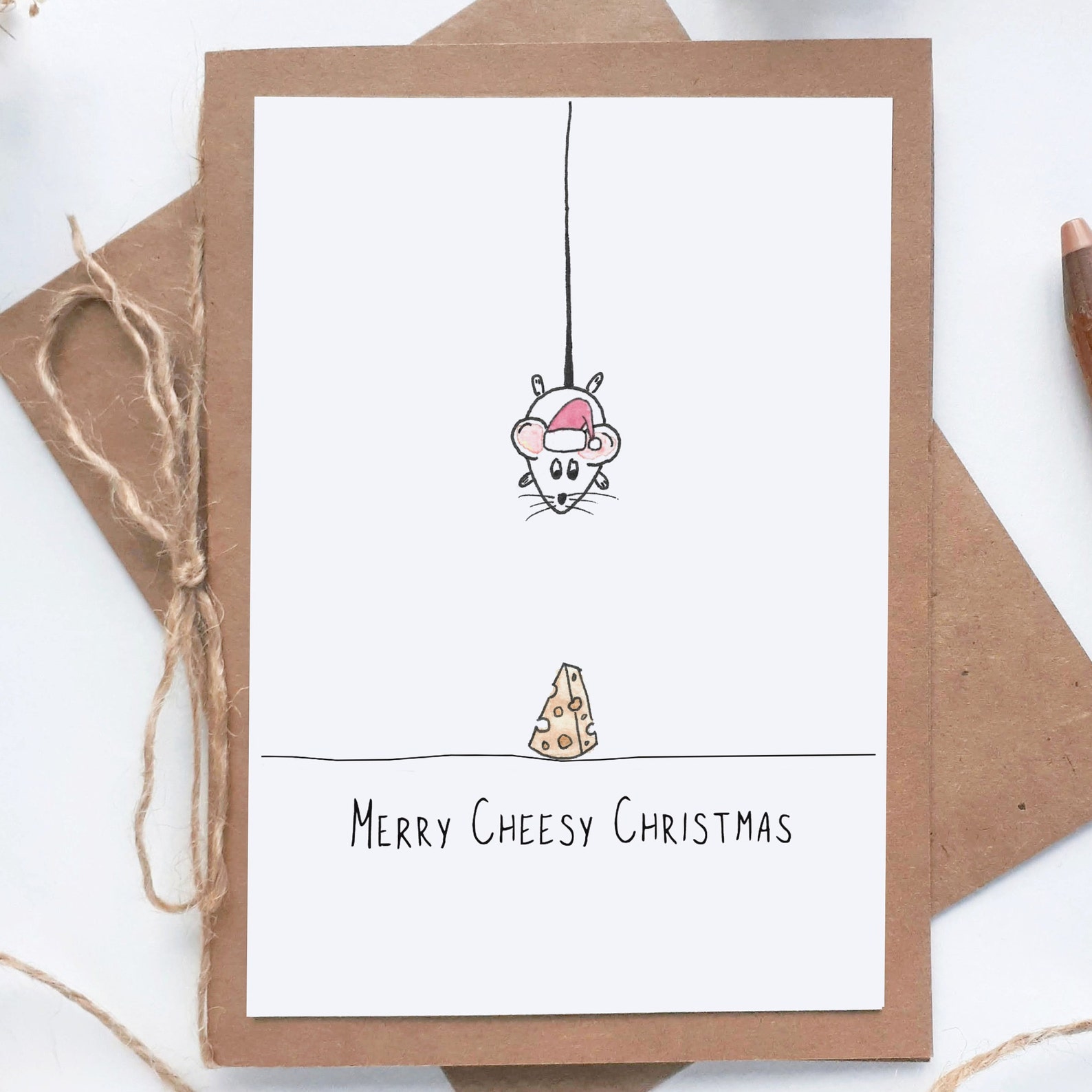 Cheesy Christmas Cards 