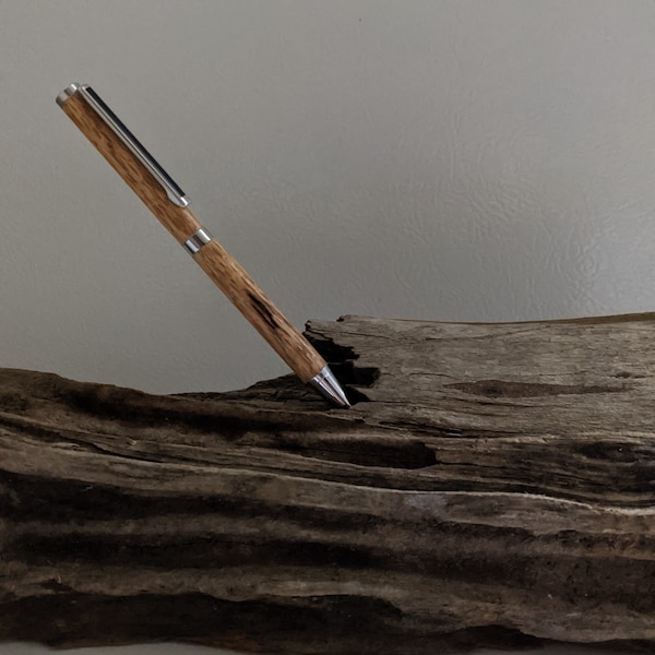 Spalted Oak Executive Pen | Handmade Wooden Pen | Unique Pen | Graduation Pen | Unique Graduation Gift | Promotion Gift | Refillable Pens