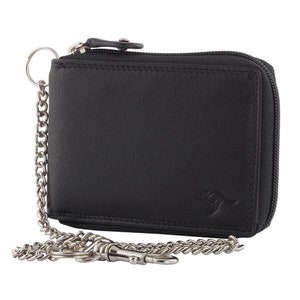 Men's RFID Blocking Biker’s 2 in 1 Wallet with Chain