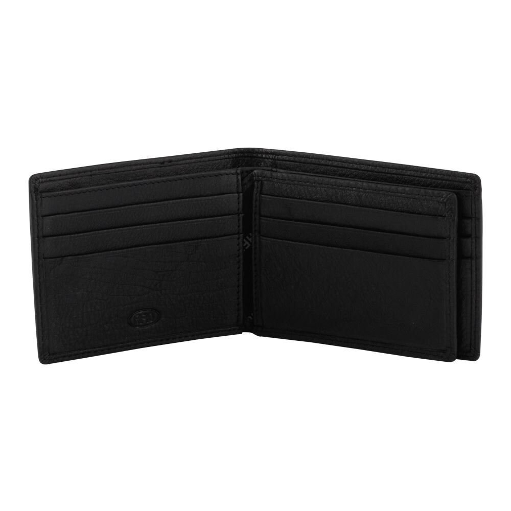 Mens RFID Genuine Premium Cowhide Leather Slim Wallet/Black Etsy.de