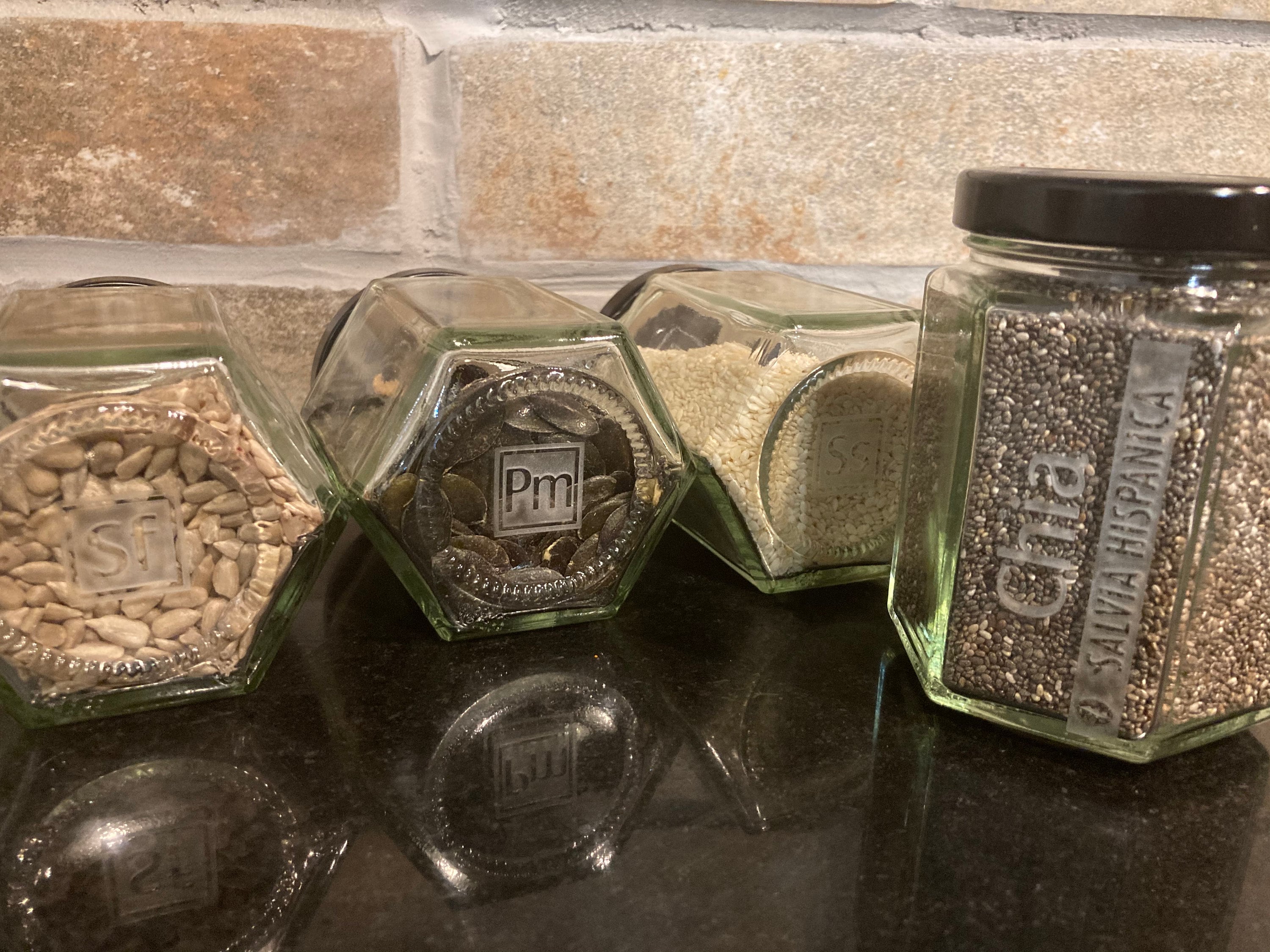 Large Seed Jars Extra Large Spice Jars Spice Rack