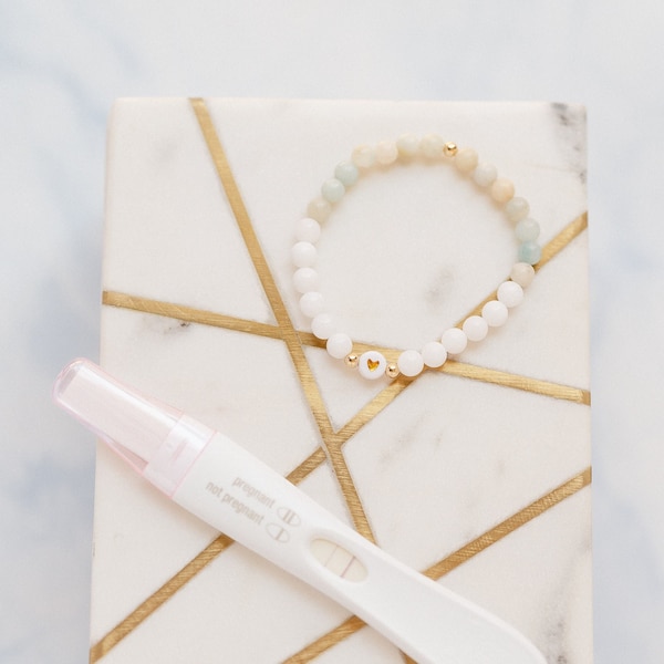 Miscarriage Keepsake Bracelet || 1 in 4, miscarriage gift, ttc, miscarriage keepsake, miscarriage gift for mom, miscarriage gift ideas