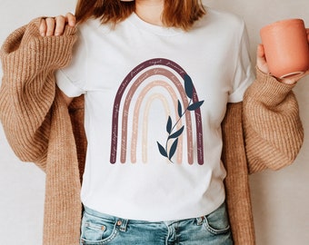 Rainbow of Motherhood T-Shirt: IVF, Adoption, Loss Keepsake