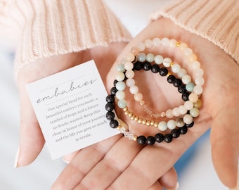 IVF Embryo Bracelet – Infertility Journey Gift, Hope & Healing Jewelry
