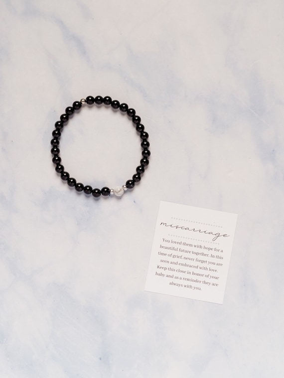Men's Miscarriage Keepsake Bracelet || 1 in 4, miscarriage gift, ttc, miscarriage keepsake, miscarriage gift for dad, miscarriage gift ideas