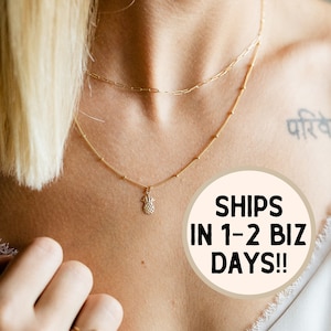 Infertility Pineapple Necklace | Ships in 1-2 Business Days!| Gold Filled or Sterling Silver, infertility warrior, infertility gifts,