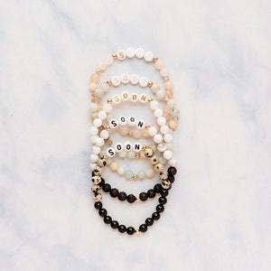 Soon Bracelet: Fertility Gift, Mama in Waiting, Gift of Hope