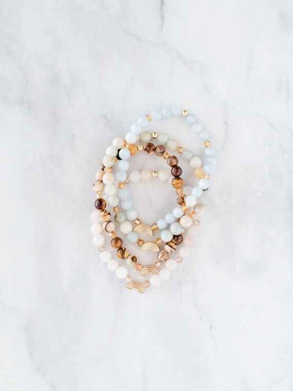 Etsy 2024 rainbow bracelet