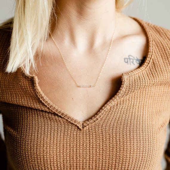Good bar best sale necklace