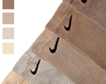 nike cream socks