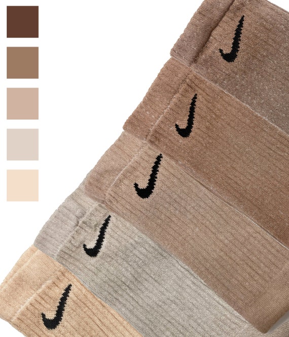 Nude Collection NIKE SOCKS | Etsy