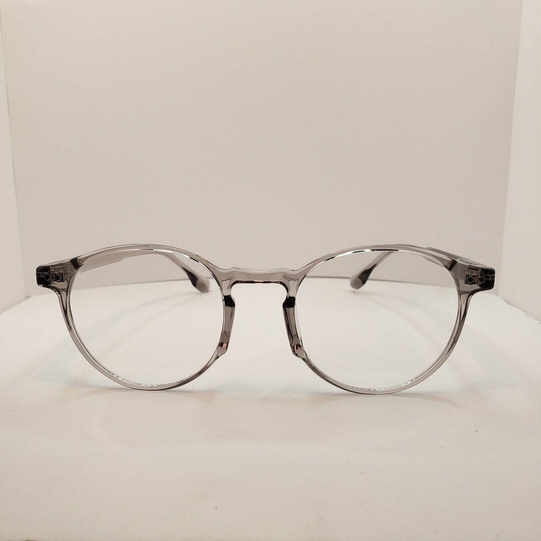 Clear Black Hip Glasses Lightweight Blue Light Blocking Glasses Back to