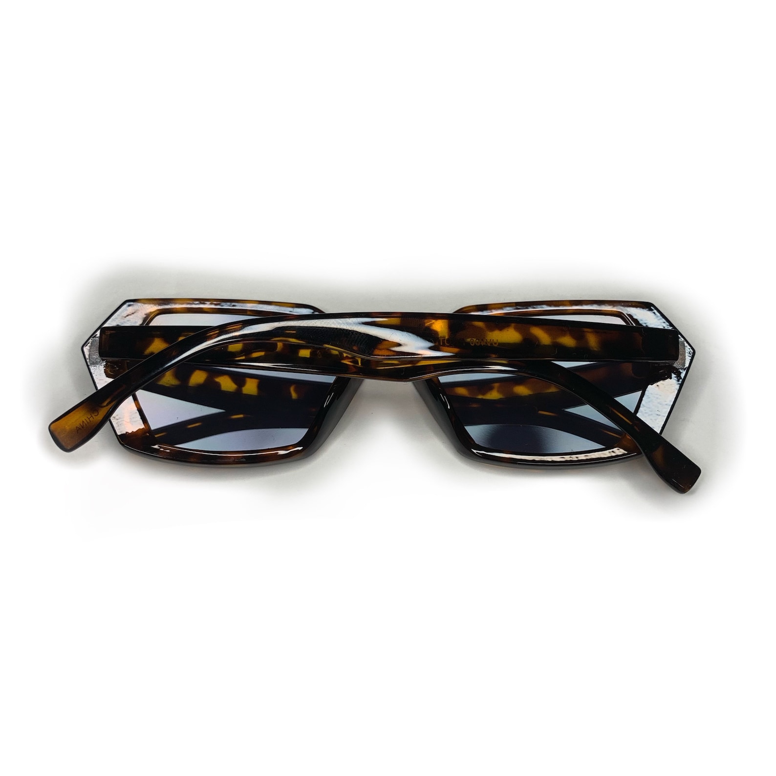 Brown Shaped Sunglasses Brown Shiny Sun Glasses to Etsy