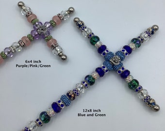 Fully Beaded Cross