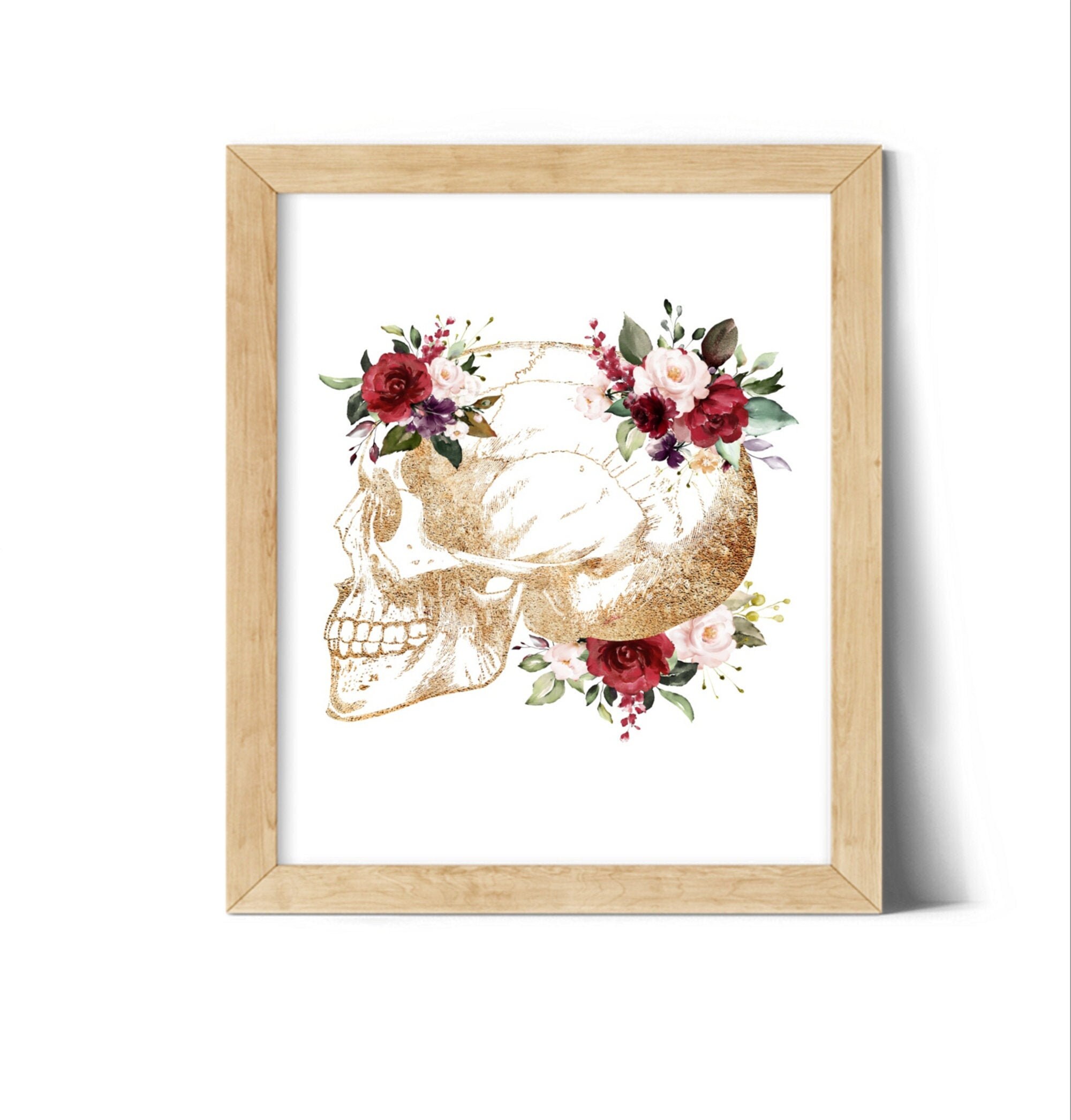 Anatomy Skull Printable Art, Doctor Gift, Nurse Gift, Medical Office ...