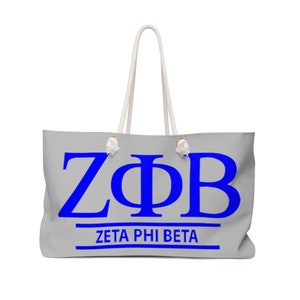 Zeta Phi Beta Weekender /Beach Bag, Fourth of July