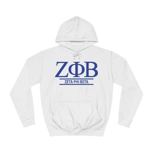 Zeta Phi Beta Sorority Hoodie
