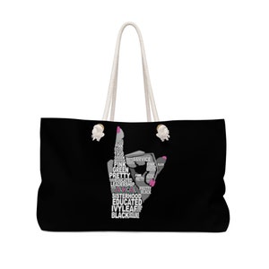 AKA Sorority Weekender/Beach Bag