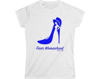 Zeta Phi Beta finer Women's Softstyle Tee