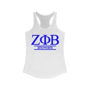 Zeta Phi Women&#39;s Ideal Racerback Tank Top