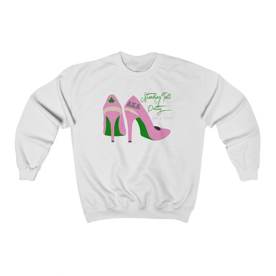 AKA Sorority 1908 Standing Tall Crewneck Sweatshirt Etsy UK