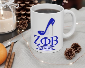 Zeta Phi Beta Sorority Tazza 11oz