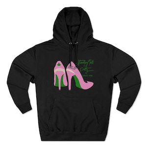 AKA Sorority Colors Hoodie