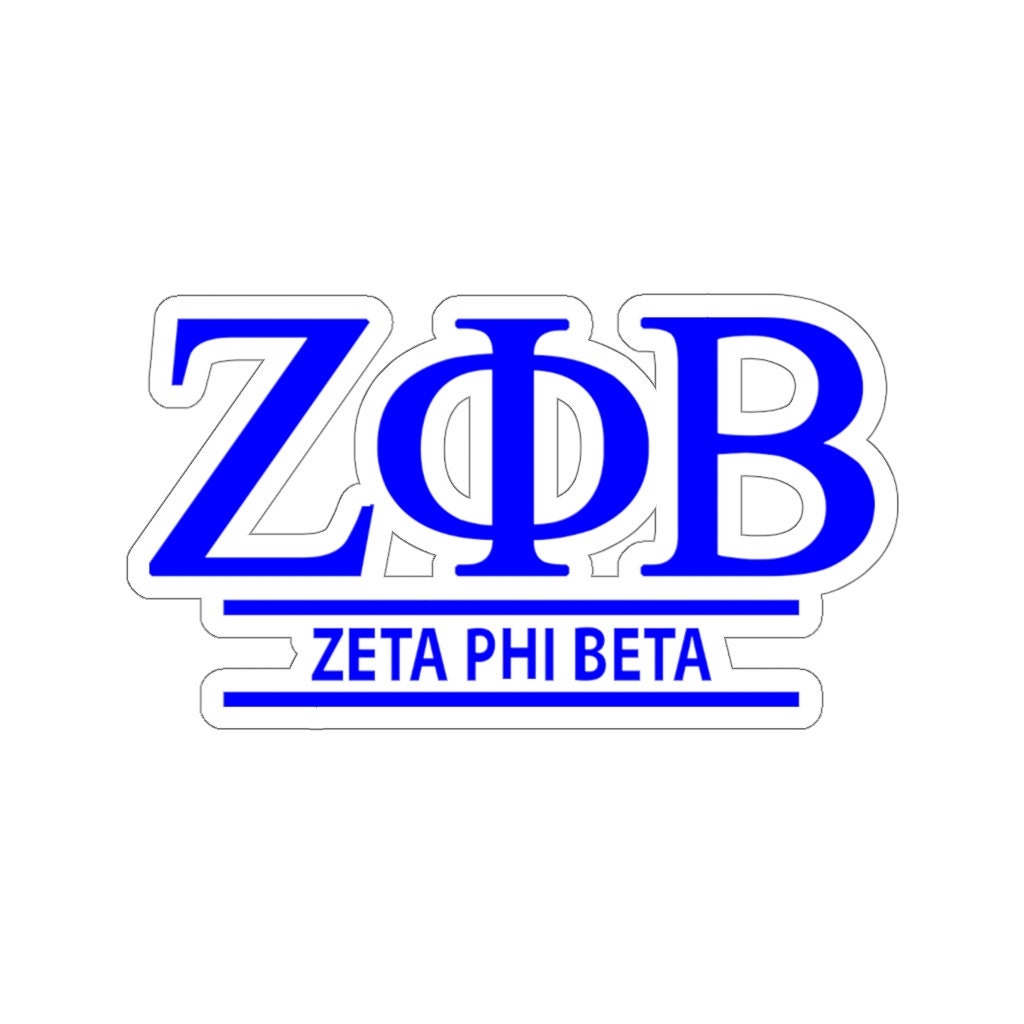 Zeta Phi Beta Zetas Paraphernalia Sticker - Etsy