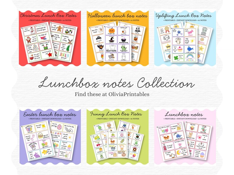 EDITABLE Lunch Box Notes, Printable Kid's Lunch Box Cards, Back to School, Encouragement Cards for Boys and Girls, Instant Download. image 12