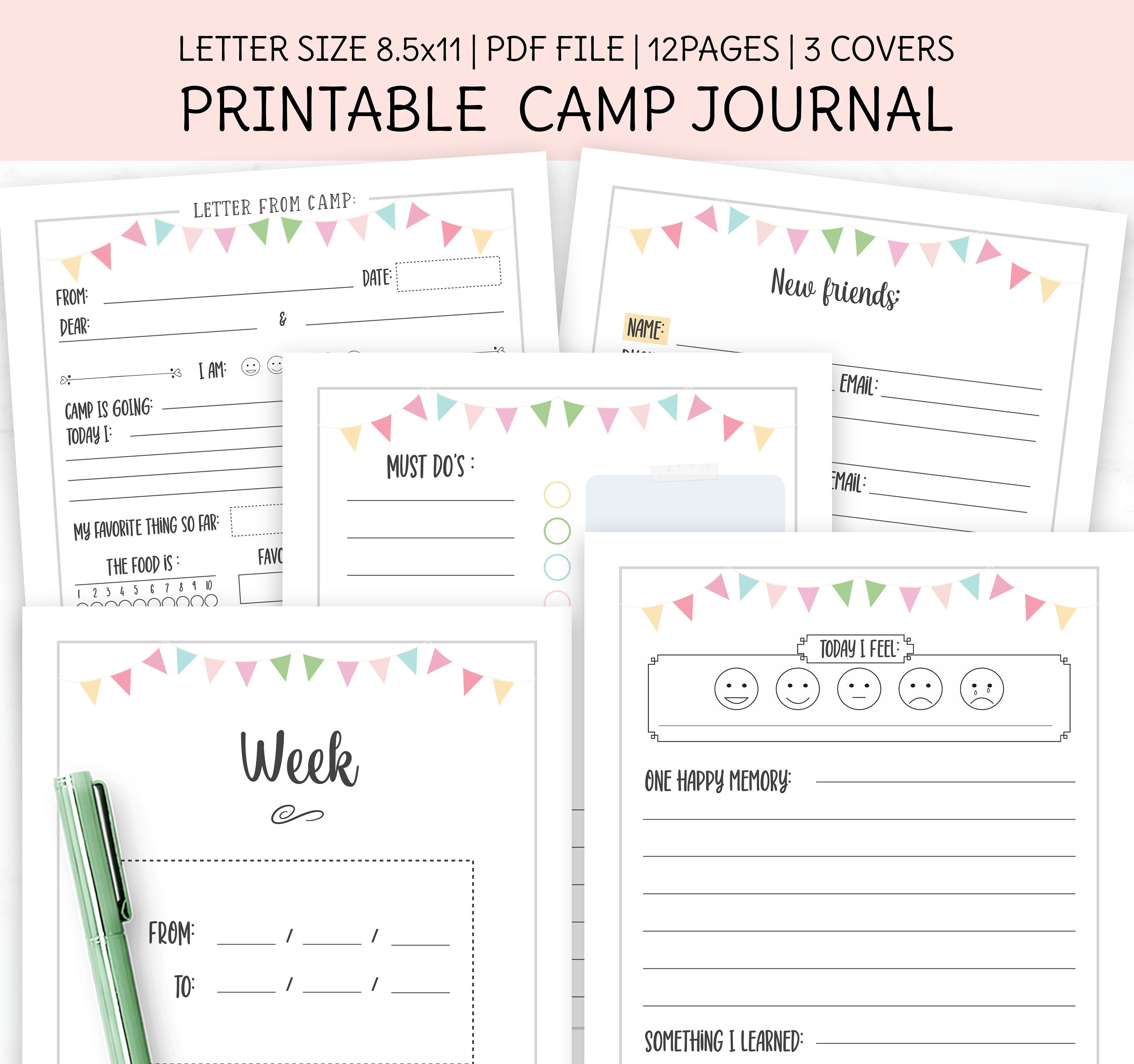  Harloon Camping Journal Camping Logbook Camping Log Book  Travel Notebook Caravan Motor Home RV Trip Planner Summer Camping Memory  Keepsake Book Glamping Diary for Recording Your Adventures, Gifts : Office