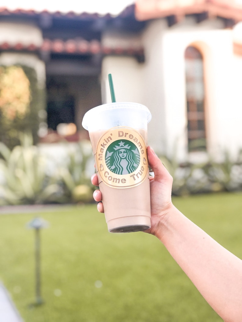 Real Estate Starbucks Cup Making Dreams Come True Starbucks Etsy