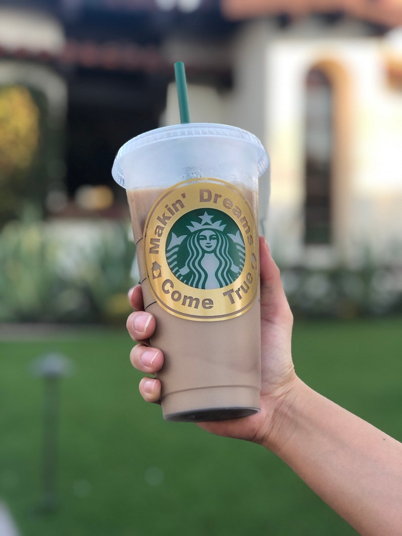 Real Estate Starbucks Cup Making Dreams Come True Starbucks Etsy