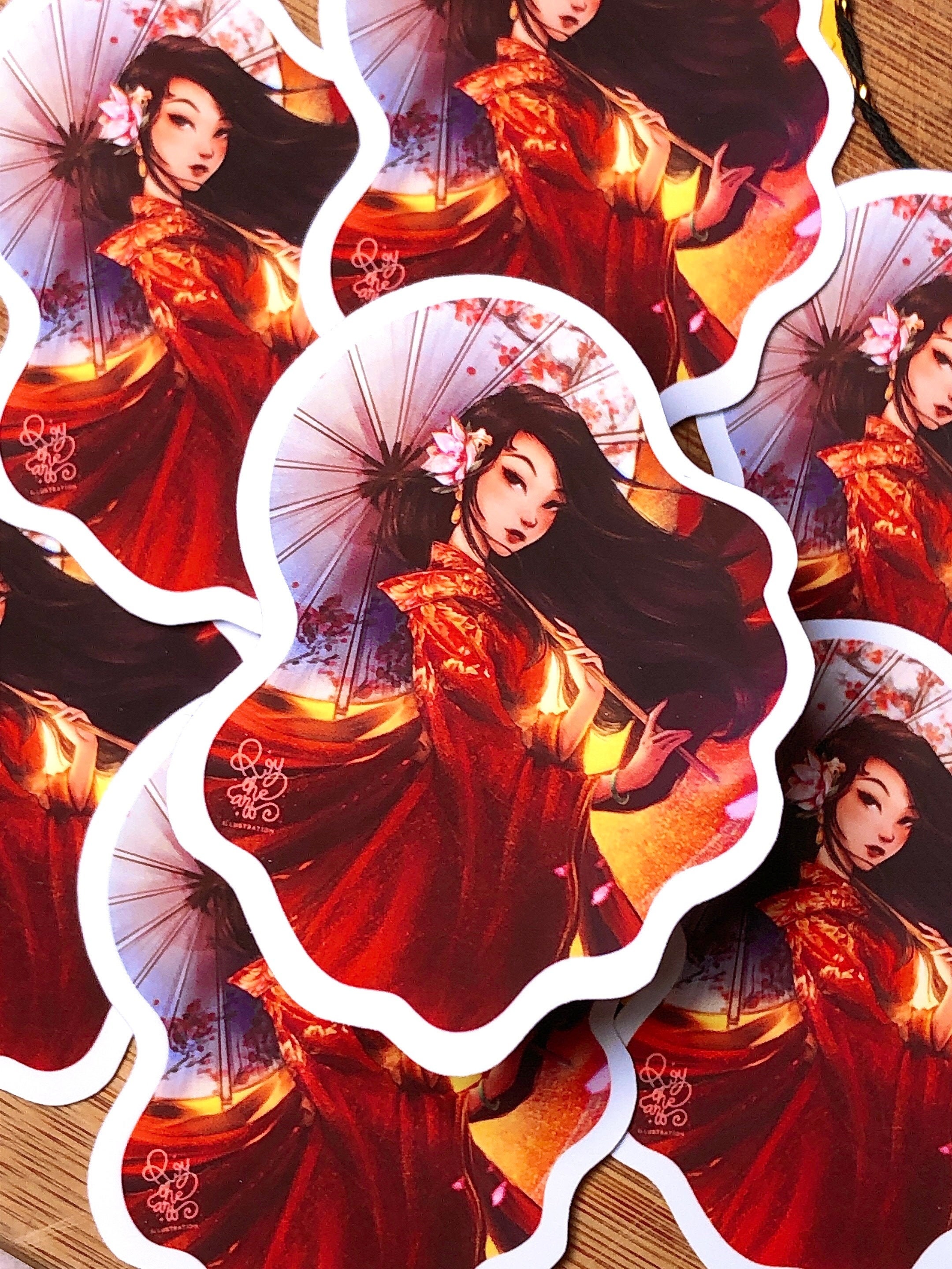 MULAN - DISNEY PRINCESS - Stickers | Roy The Art | Disney Fan Art — Roy ...