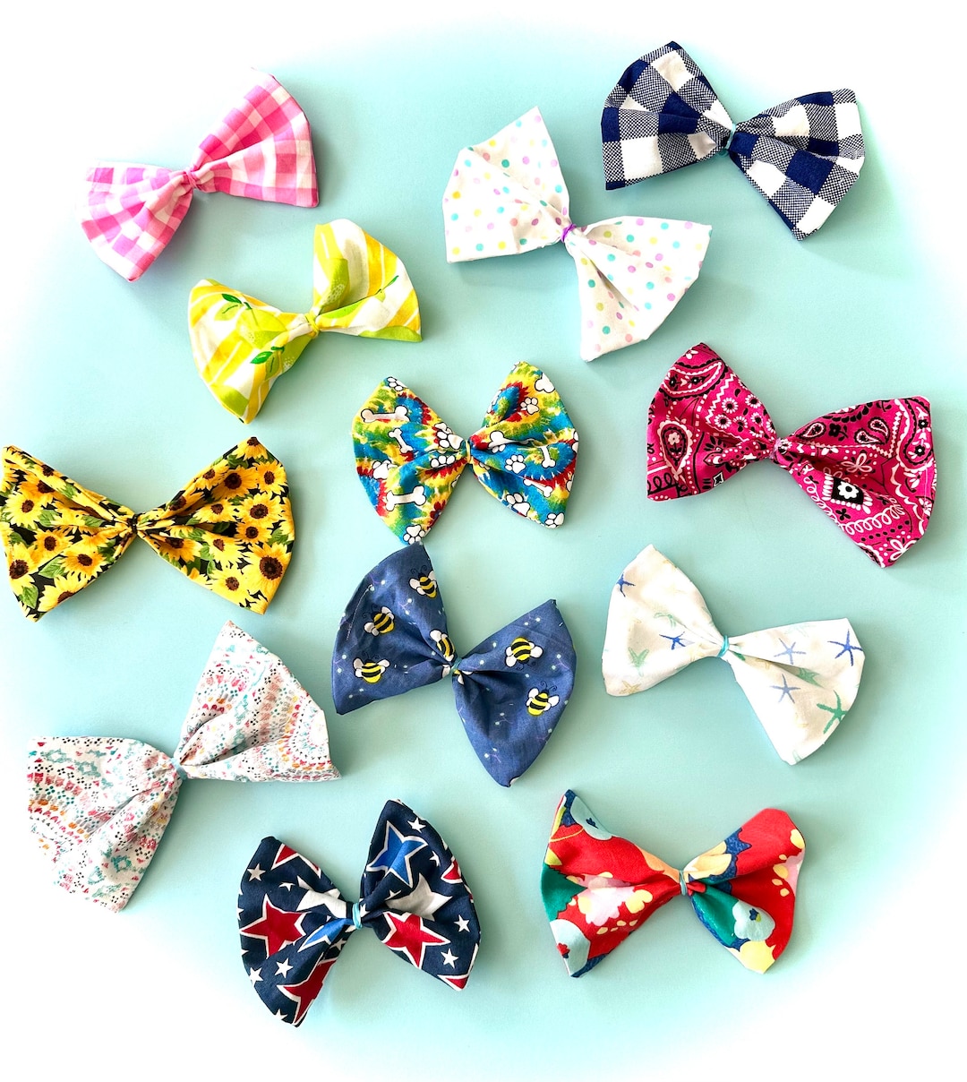 Dog Grooming Bows Variety Pack Choose Your Own Bundle for Pet Groomer