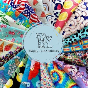 Dog Grooming Bandana Set Pet Groomer Bandana Dog Grooming Business Bundle Groomer Business Animal Bulk Fabric for Dog Groomers Holiday Set