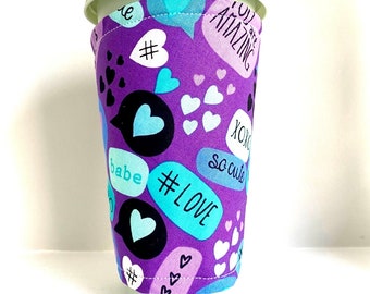 Tween Iced Coffee Cozy Sleeve Gift For Teen Valentines Day Words Of Encouragement Drink Koozie For Iced Beverages You Are Amazing Present