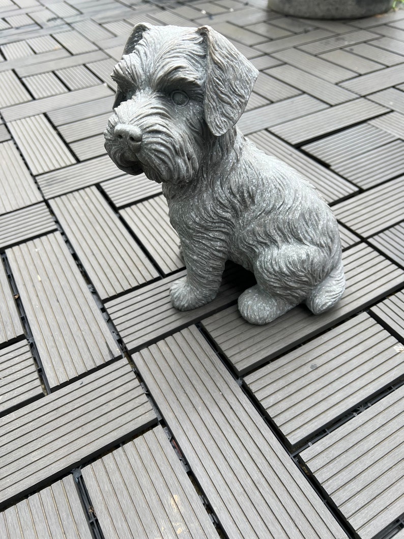 Schnauzer Indoor Outdoor Ornament Garden Decoration image 5