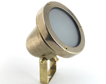 Massivem Messing Spot Outdoor Indoor Licht Industriestil KONSTANTINOS