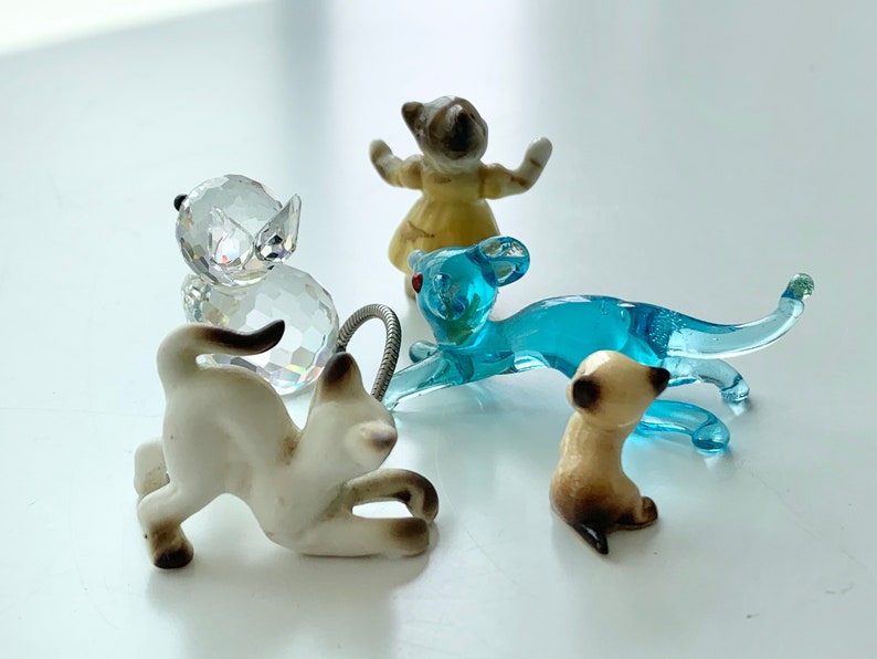 Vintage Miniature Cat Lot