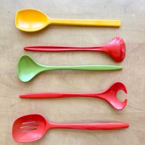 Vintage MCM Rosti Melamine Serving Kitchen Utensils