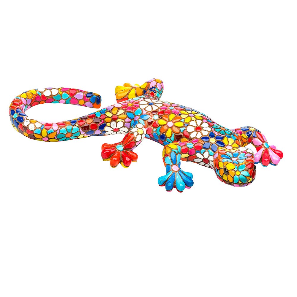 Gecko pared colgante decoración tamaño 5 pulgadas diseño único | Etsy