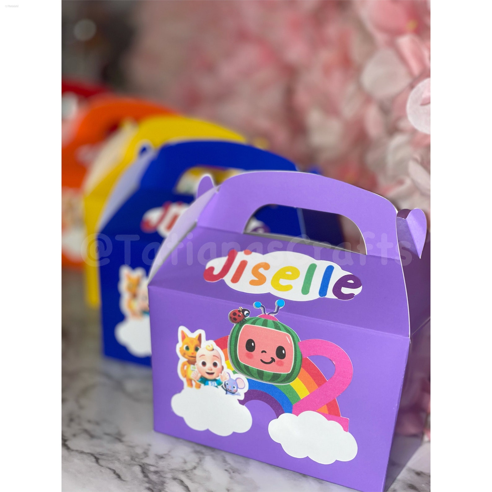 Custom Candy Box Etsy