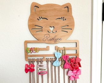 Personalized Headband Organizer Baby Girl Gift Bow Organizer Headwrap Holder Baby Girl Gift Headband Holder Bow Holder Baby Shower Gift