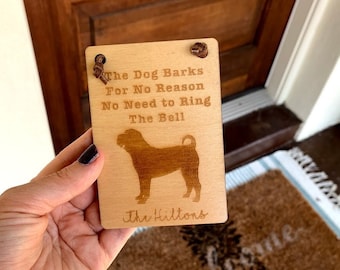 Customizable "Do Not Ring Doorbell" Door Wood Sign, Do Not Knock, Housewarming, Baby Shower Gift, Door Bell Sign, quiet baby sleeping sign