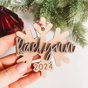 Personalized Christmas Ornament | Custom Name Ornament | Christmas Gift Ornament 2024