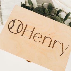 Wooden Name Keepsake Box | Toddler Keepsake Box | Laser Cut Wooden Box | New Baby Gift Or Christening Gift