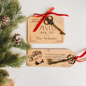Magic Christmas Eve Key Santa Door Key Father Christmas Christmas eve box fillers stocking filler