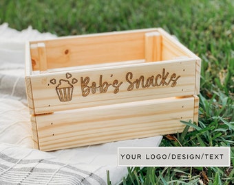 Personalized Gift Crates, Gift Crate, Custom Gift, Personazliaed Organizer Home or Office, Unique Gift Idea, Personalized Wedding Bride Gift