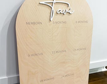 Two Year of Photo Board, 2nd Birthday Party Decor, Two year Old Birthday, Second Birthday Party Decoration, 2nd Birthday Party Supplies